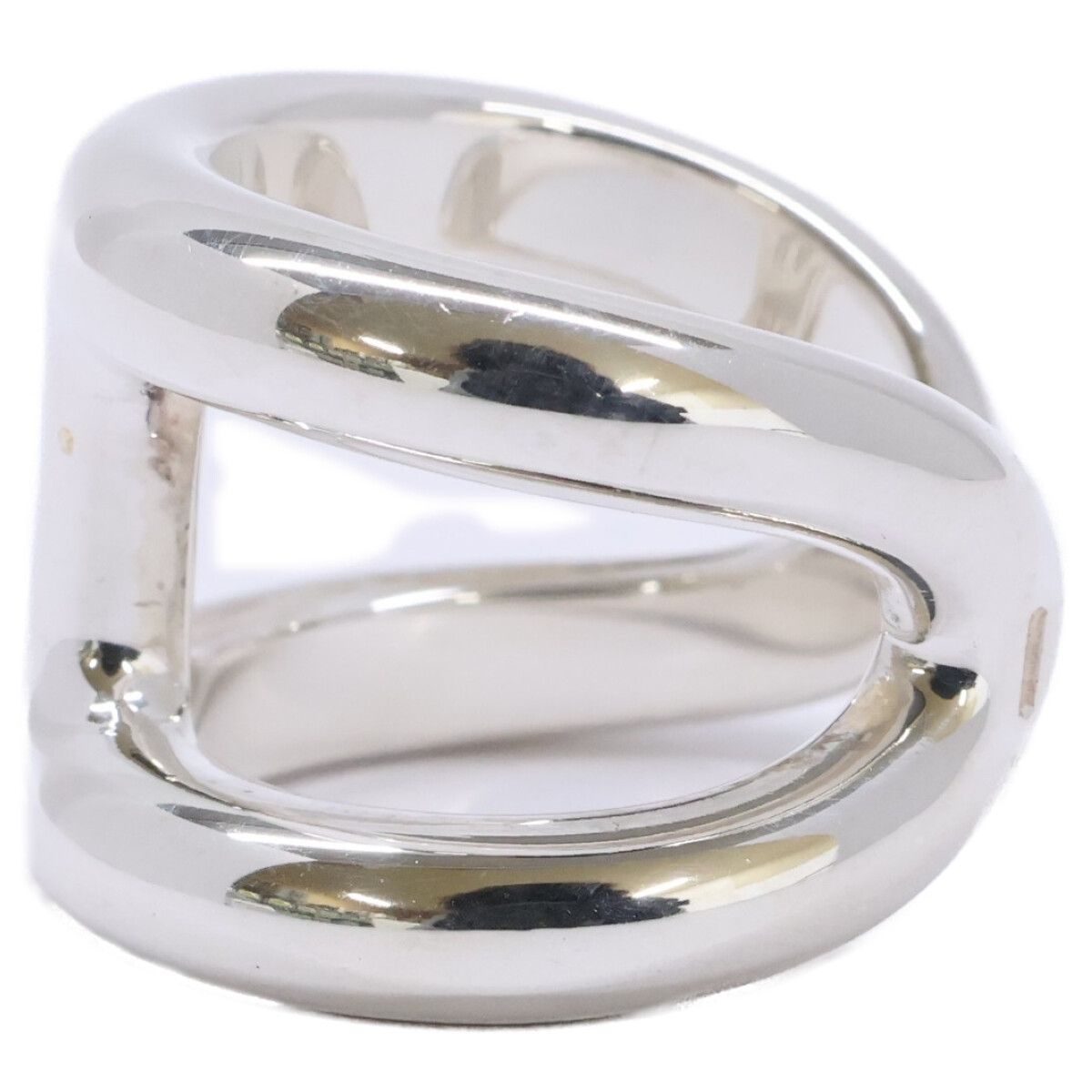 Hermes Polished Osmose GM 51 No 11 Ring — view 3