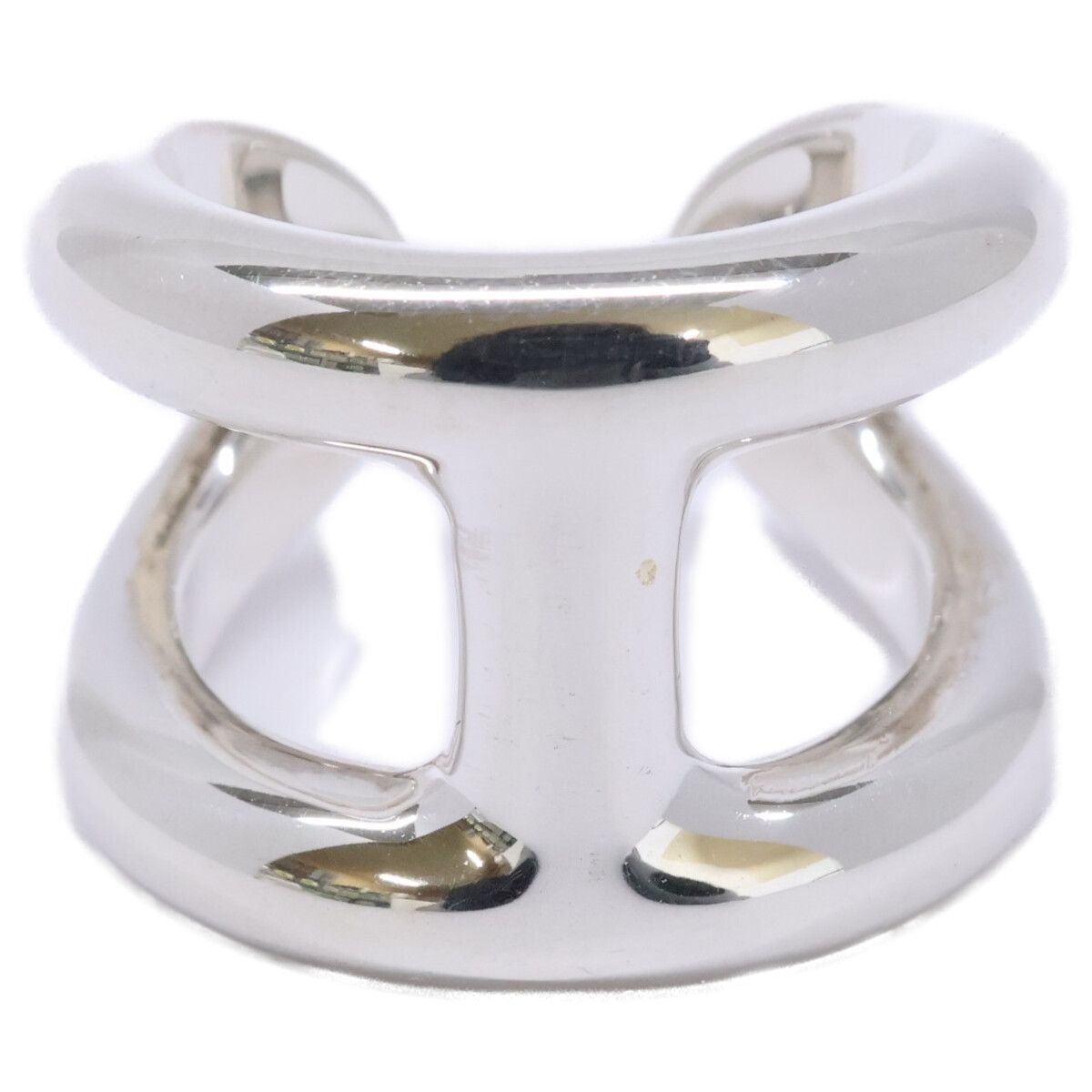 Hermes Polished Osmose GM 51 No 11 Ring — view 2