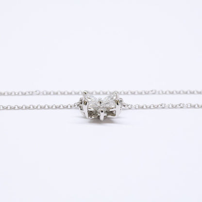 Tiffany & Co Polished Diamond Victoria Cluster Necklace — view 6