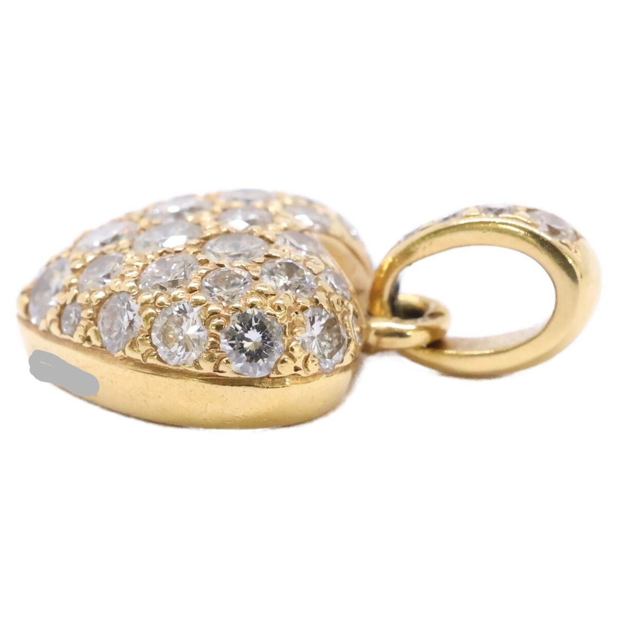 Cartier Pave Diamond Charm Keychain — view 4