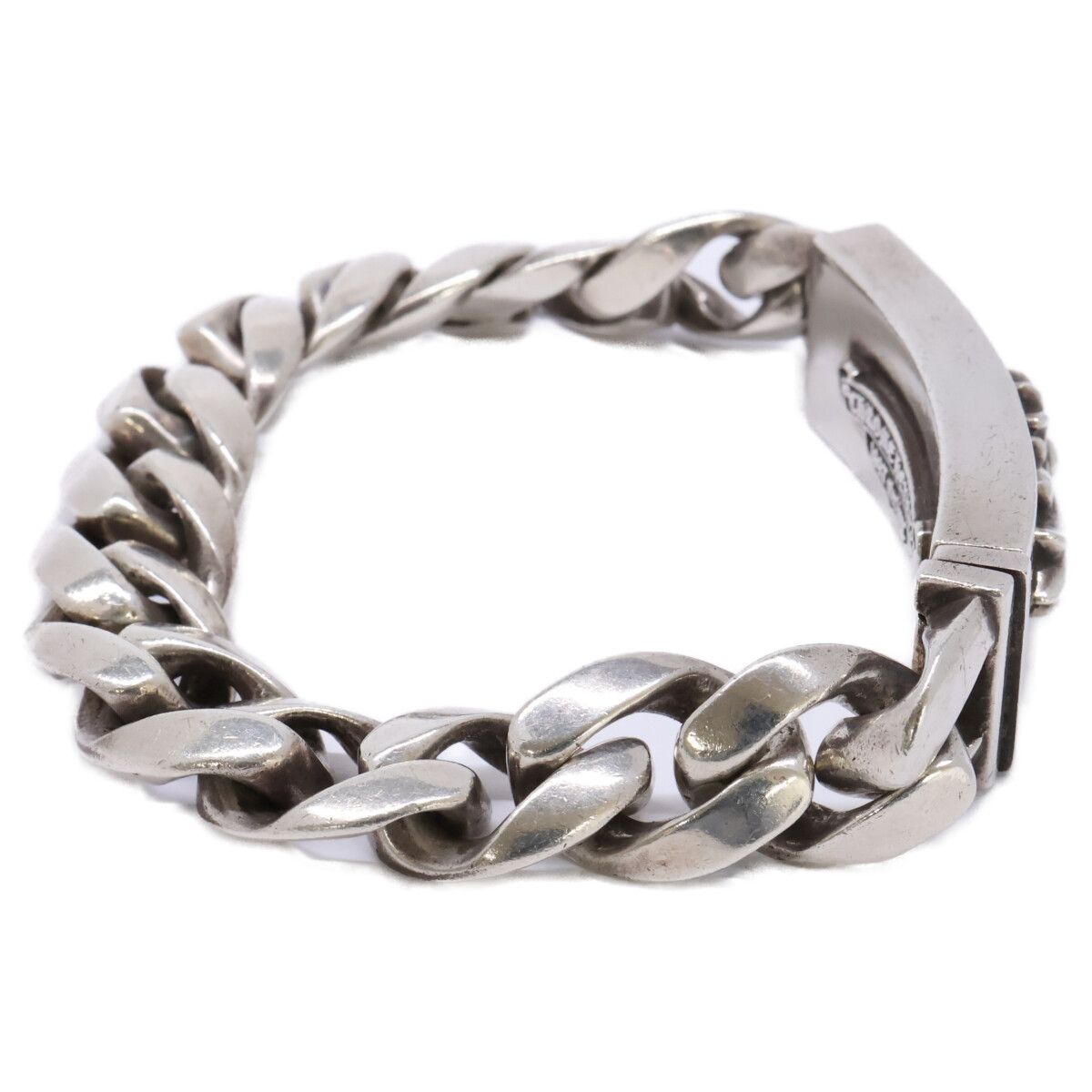 Chrome Hearts 925 Classic Link Floral ID Bracelet 13 Links — view 4
