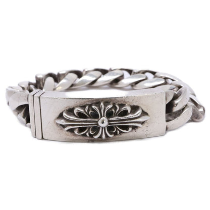 Chrome Hearts 925 Classic Link Floral ID Bracelet 13 Links