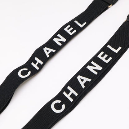 Chanel CC Logo Suspenders — view 6