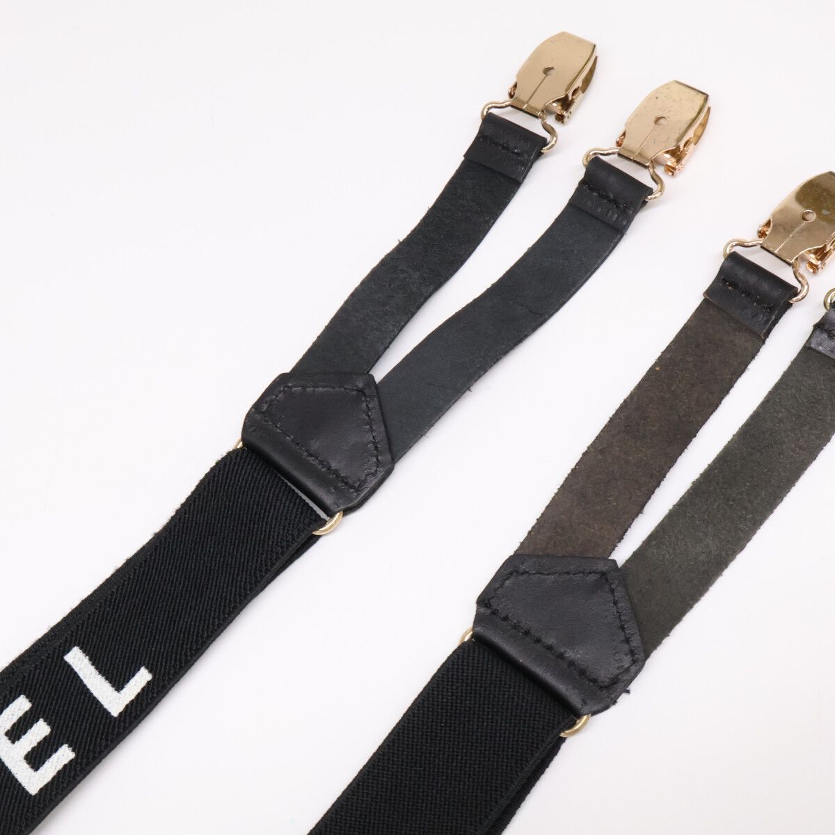Chanel CC Logo Suspenders — view 7