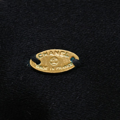 Chanel CC Logo Ribbon Satin Barrette Hair Accessory — view 8