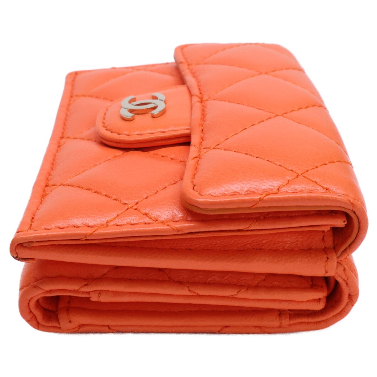 Chanel 30 Quilted Classic Small Flap Wallet Compact — view 6