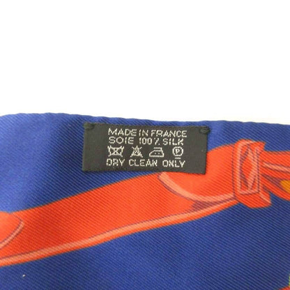 Hermes Ceremonial Bridle Brides de Gala Maxi Twill Scarf All Over Pattern Silk — view 8