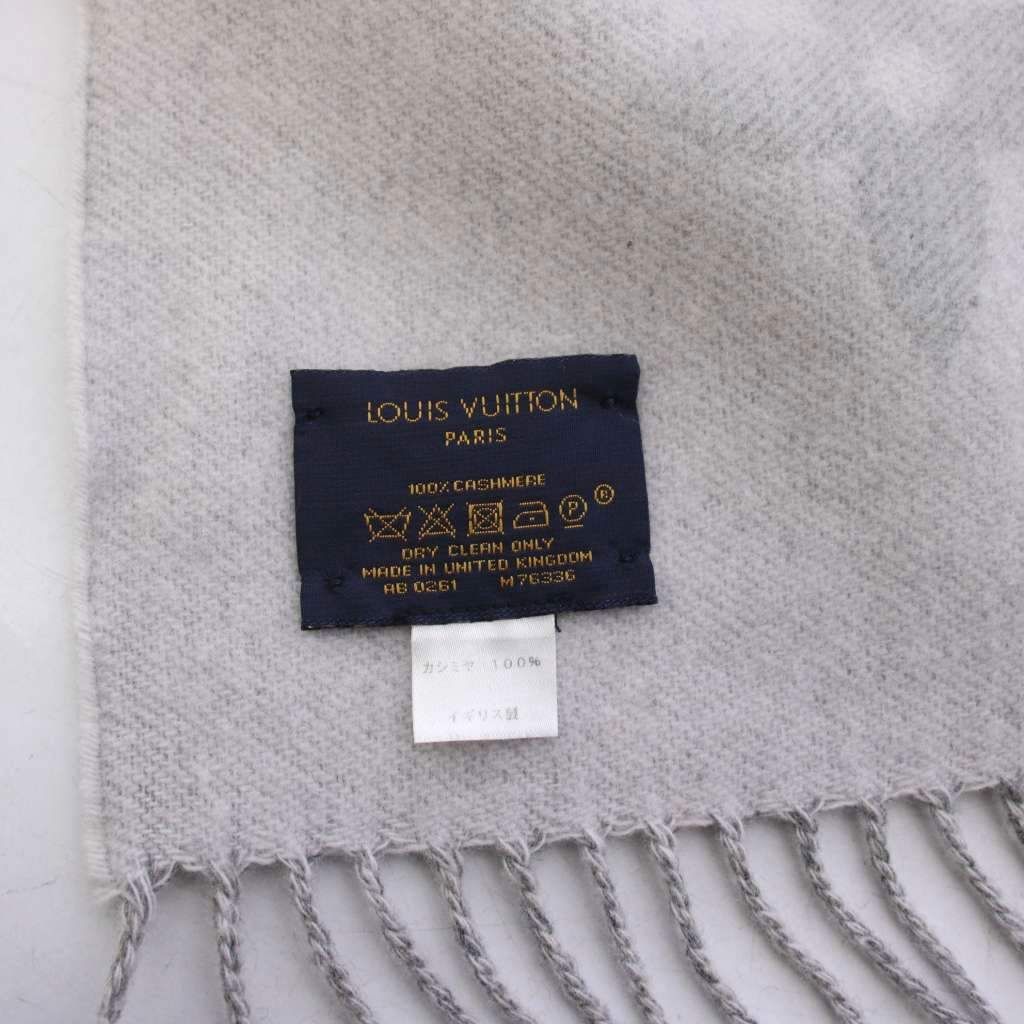 Louis Vuitton Echarpe Reykjavik Gradient Scarf Gray KH — view 4