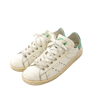 Balenciaga Adidas Stan Smith Sneakers White Green Perforated — view 2
