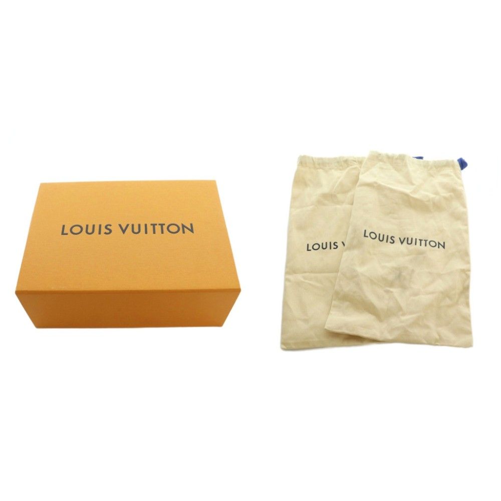 Louis Vuitton Loafers Pointed Toe Monogram Zip Patent Leather 36.5 Black — view 7