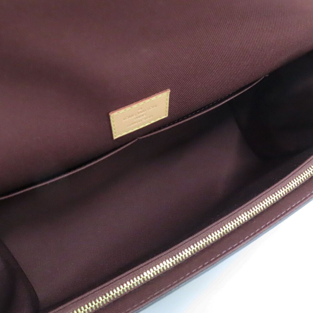 Louis Vuitton Monogram Cluny MM 2-Way Hand Shoulder Gold Handbag — view 8