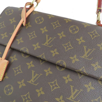 Louis Vuitton Monogram Cluny MM 2-Way Hand Shoulder Gold Handbag — view 6