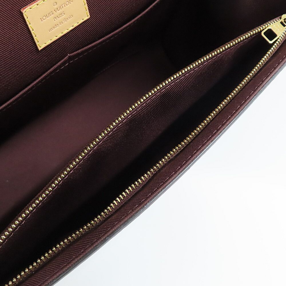 Louis Vuitton Monogram Cluny MM 2-Way Hand Shoulder Gold Handbag — view 9