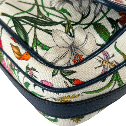 Gucci GG Floral Shoulder Bag Canvas Multicolor — view 8