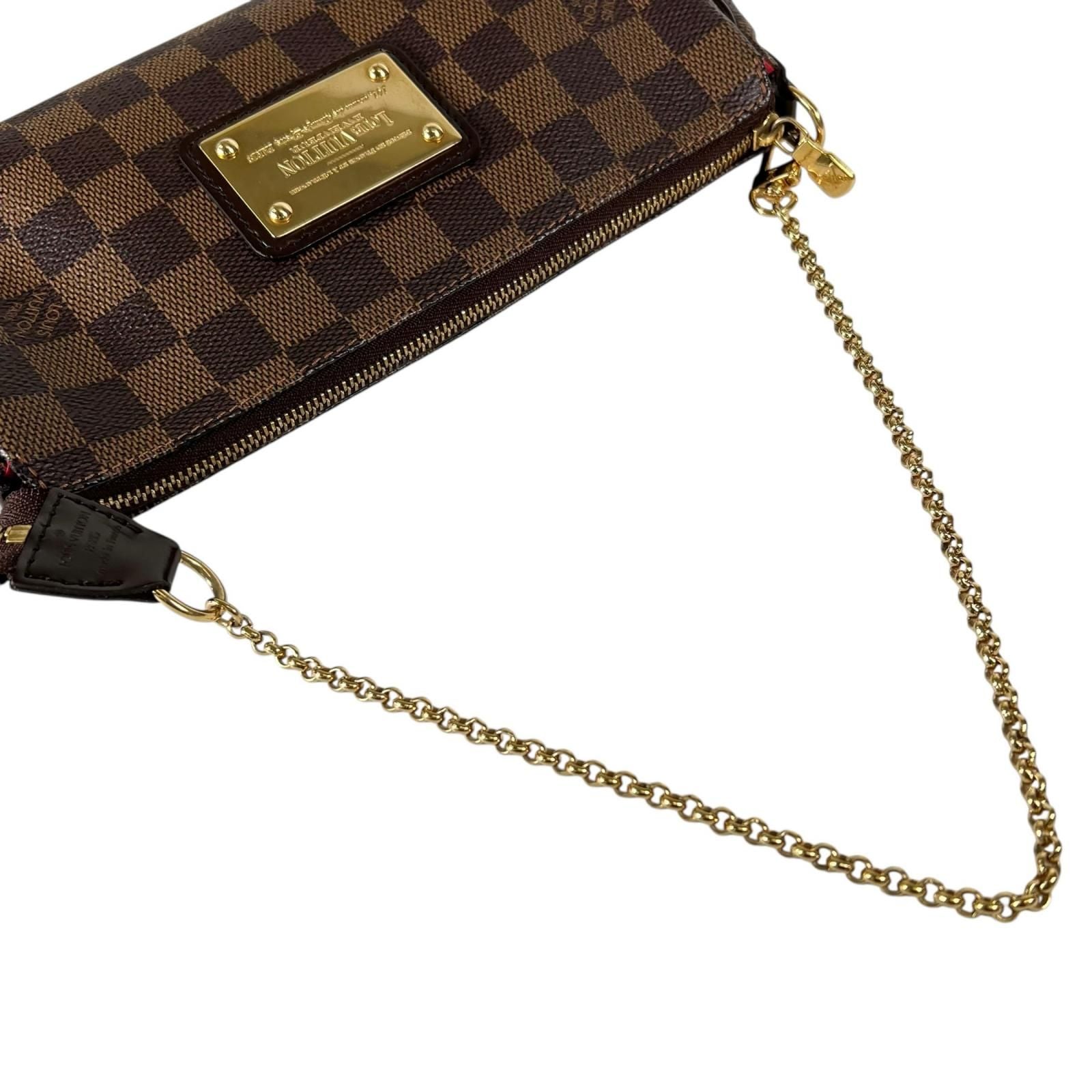 Louis Vuitton Pouch Damier Canvas Brown — view 5