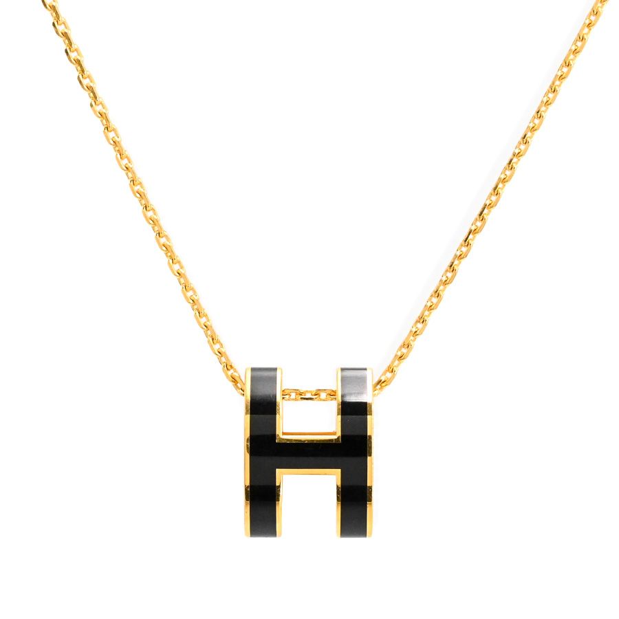 Hermes Necklace Pop Gold