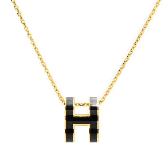 Hermes Necklace Pop Gold