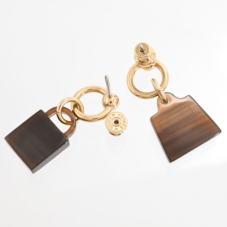 Hermes Earrings Amulet Maroquinnier — view 4