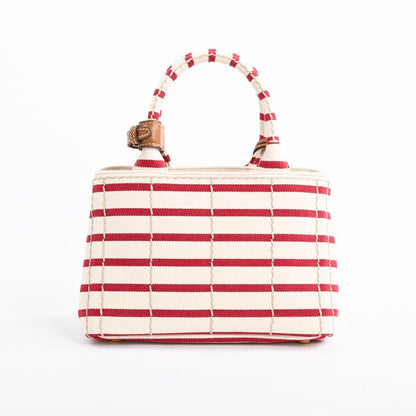 Prada Shoulder Bag Jardinier Cotton Canvas — view 3