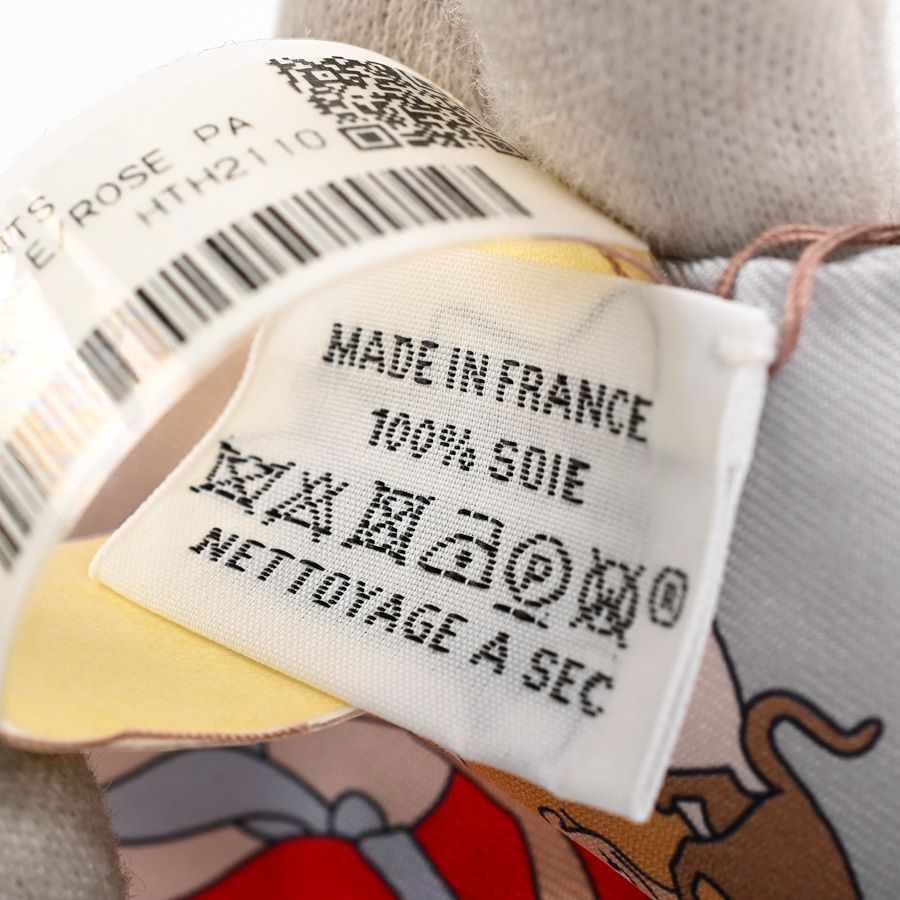 Hermes Scarf Twilly Scarves Pink — view 5