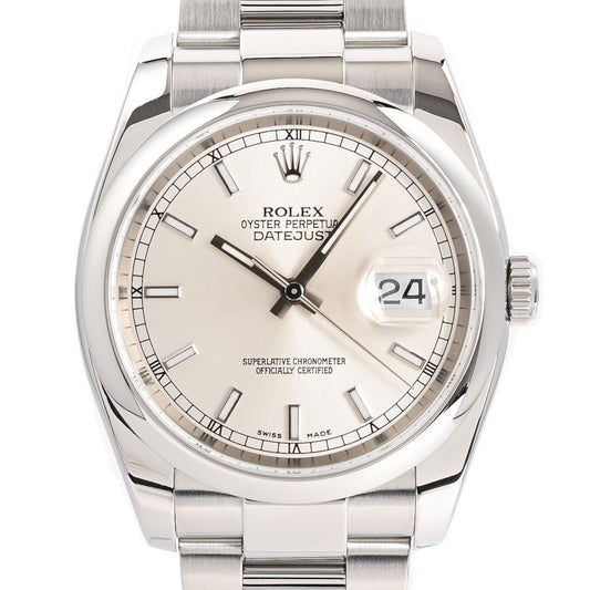 Rolex Watch Datejust Silver