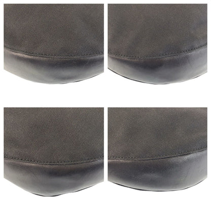 Gucci Black Nylon Leather Hobo Shoulder Bag — view 4