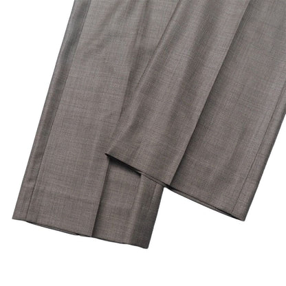Max Mara Pants Suit 38 36 Tailored Leather Single Jacket Trousers — view 7