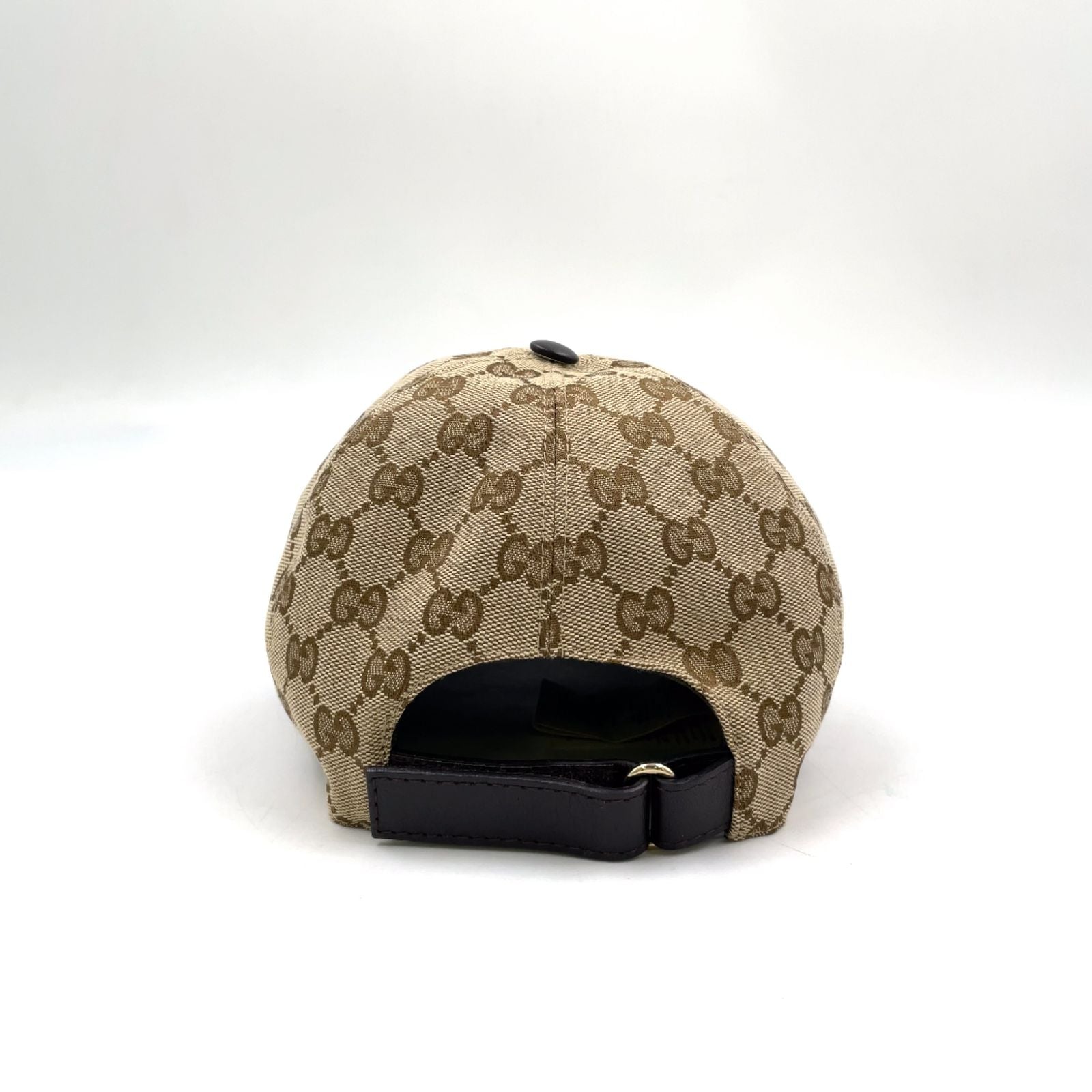 Gucci GG Canvas Brown Hat Silver — view 3