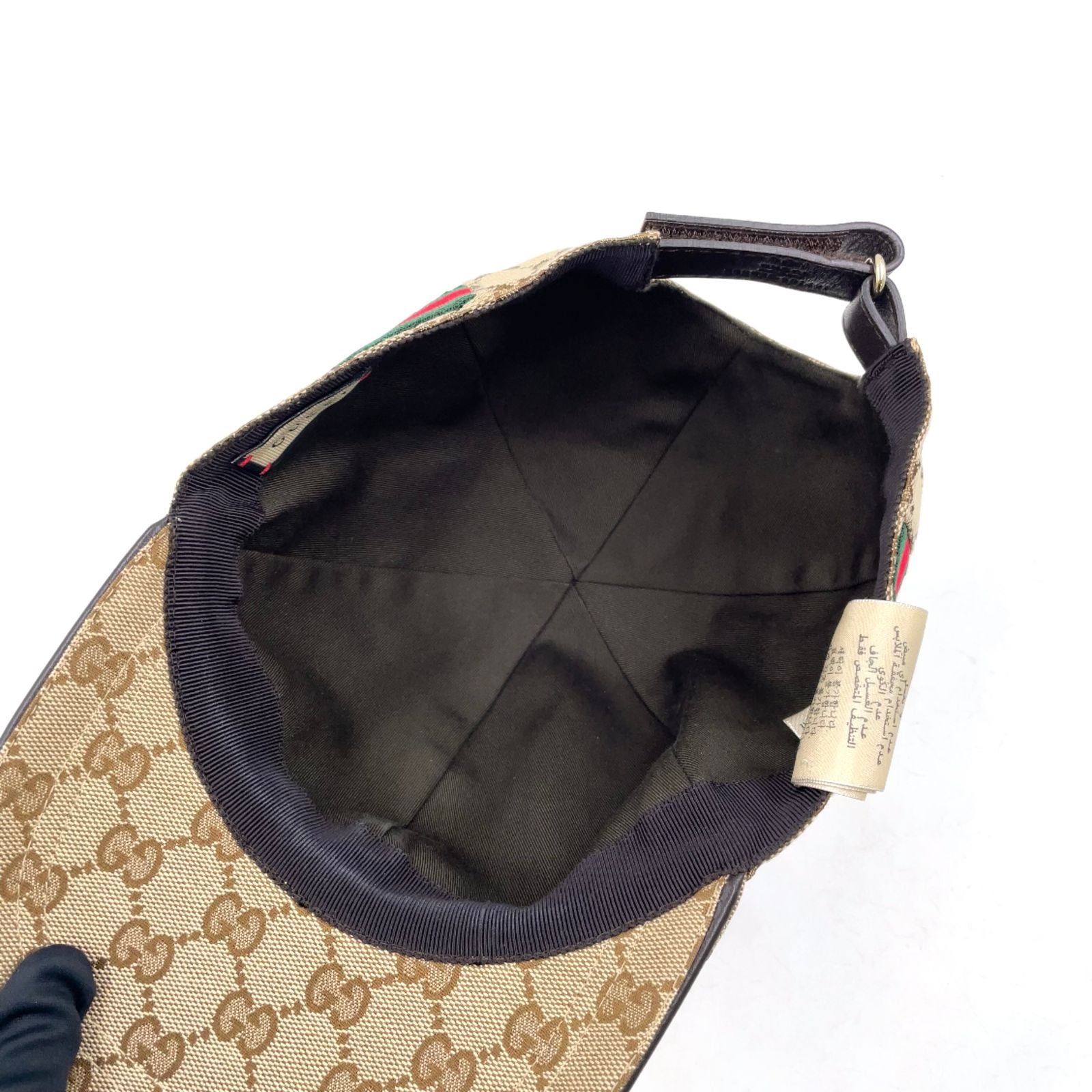 Gucci GG Canvas Brown Hat Silver — view 4
