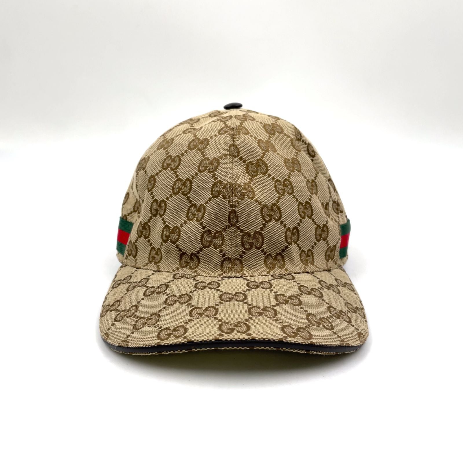 Gucci GG Canvas Brown Hat Silver — view 2