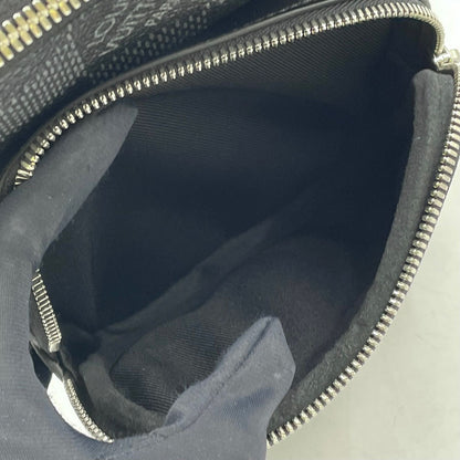 Louis Vuitton Amazon Sling Bag Damier Graphite Leather Black Silver — view 6