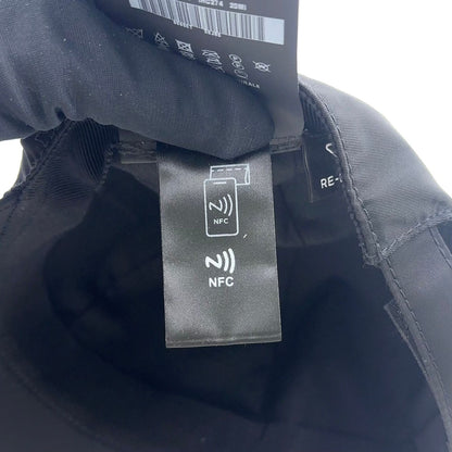 Prada Triangle Logo Nylon Black Hat — view 5