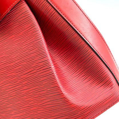 Louis Vuitton Sac Depot Epi Castilian Red Leather Shoulder Bag — view 7