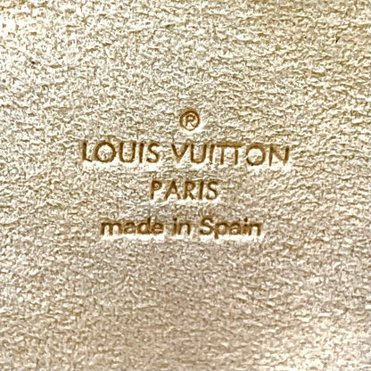 Louis Vuitton Pochette Twin PM Monogram Leather Brown Shoulder Bag Gold — view 4