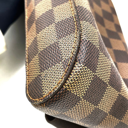 Louis Vuitton Damier Geronimos Brown Belt Bag Gold — view 9