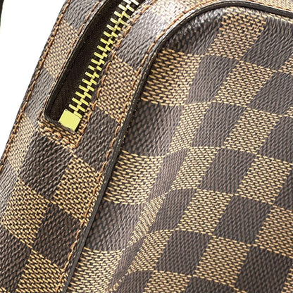 Louis Vuitton Damier Geronimos Brown Belt Bag Gold — view 7