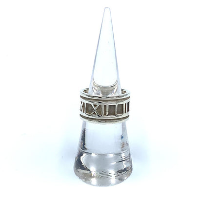 Tiffany & Co Atlas Lock Silver Ring — view 4