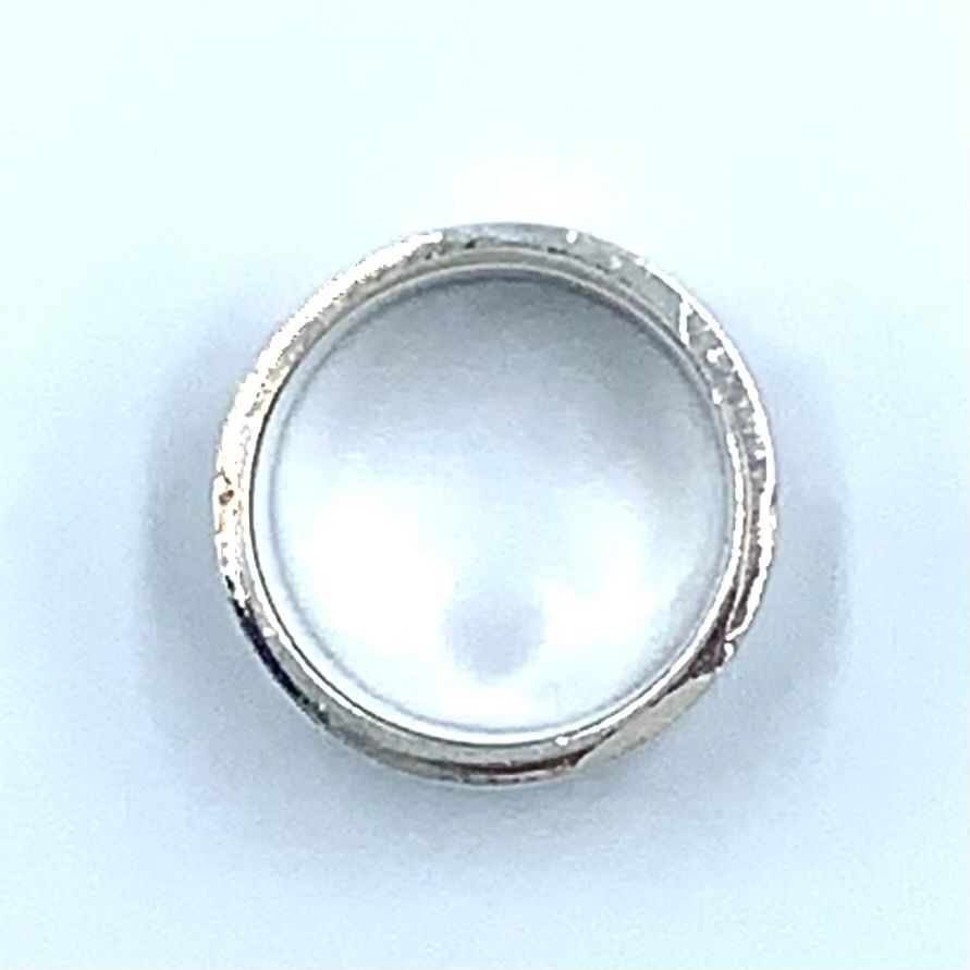 Tiffany & Co Atlas Lock Silver Ring — view 3