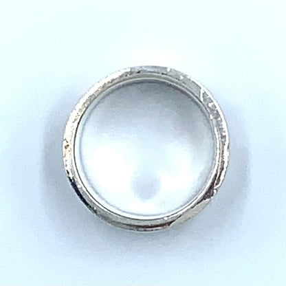 Tiffany & Co Atlas Lock Silver Ring — view 3