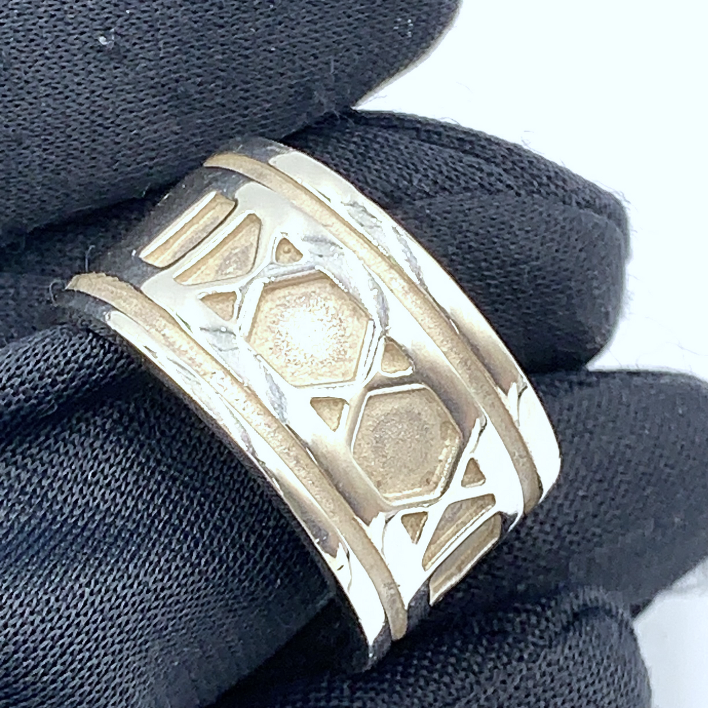 Tiffany & Co Atlas Lock Silver Ring — view 8