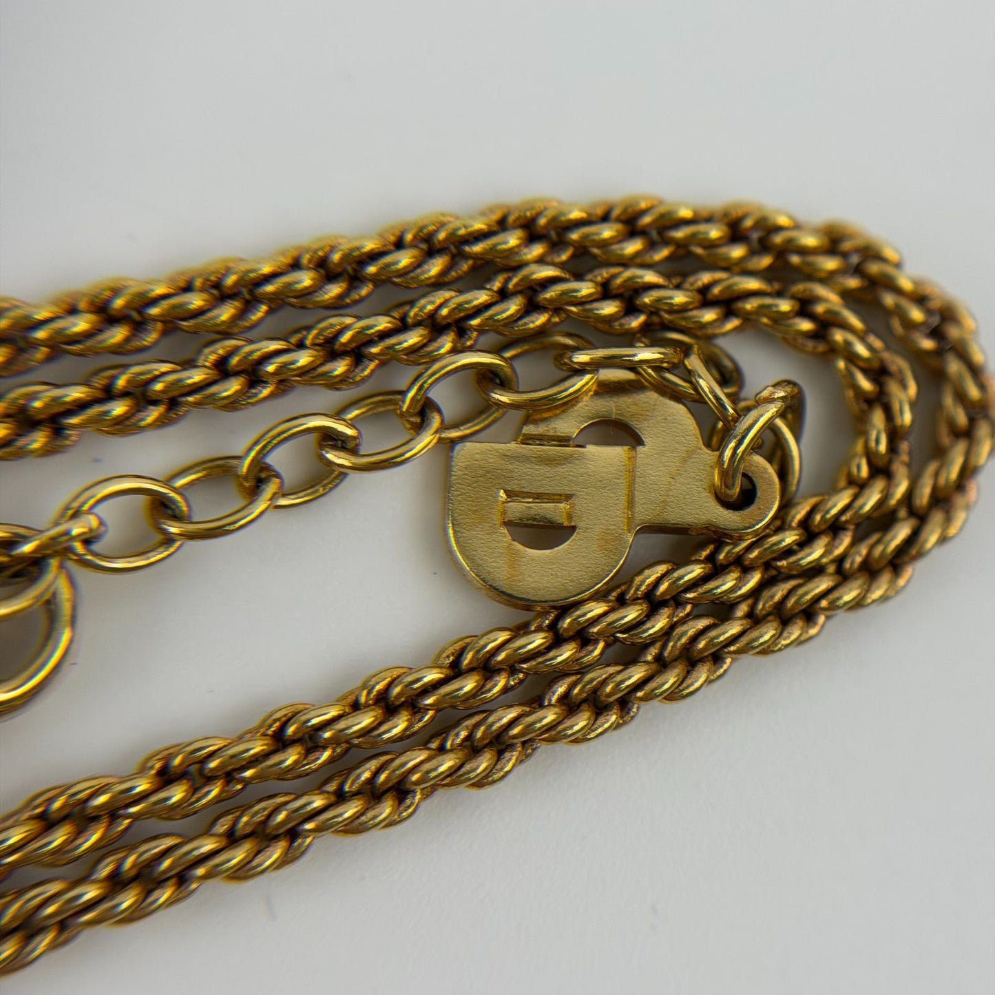 Dior Necklace Gold Vintage — view 7