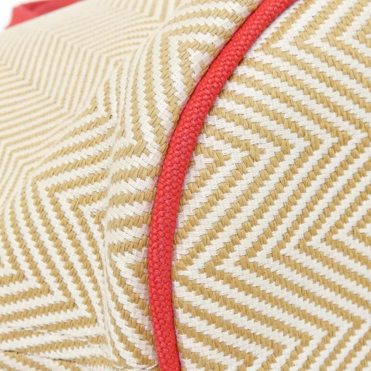 Hermes Pannier de Plage Chevron PM Bag — view 2