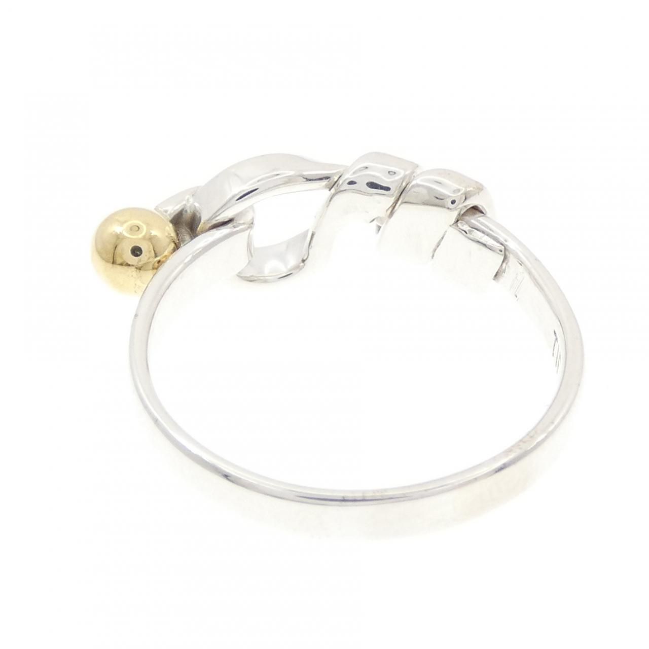 Tiffany & Co Vintage Flat Wire Love Knot Ring — view 3