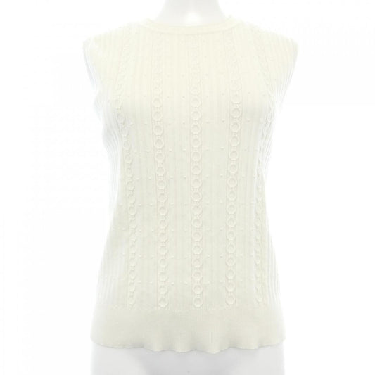 Hermes Knit Sweater White