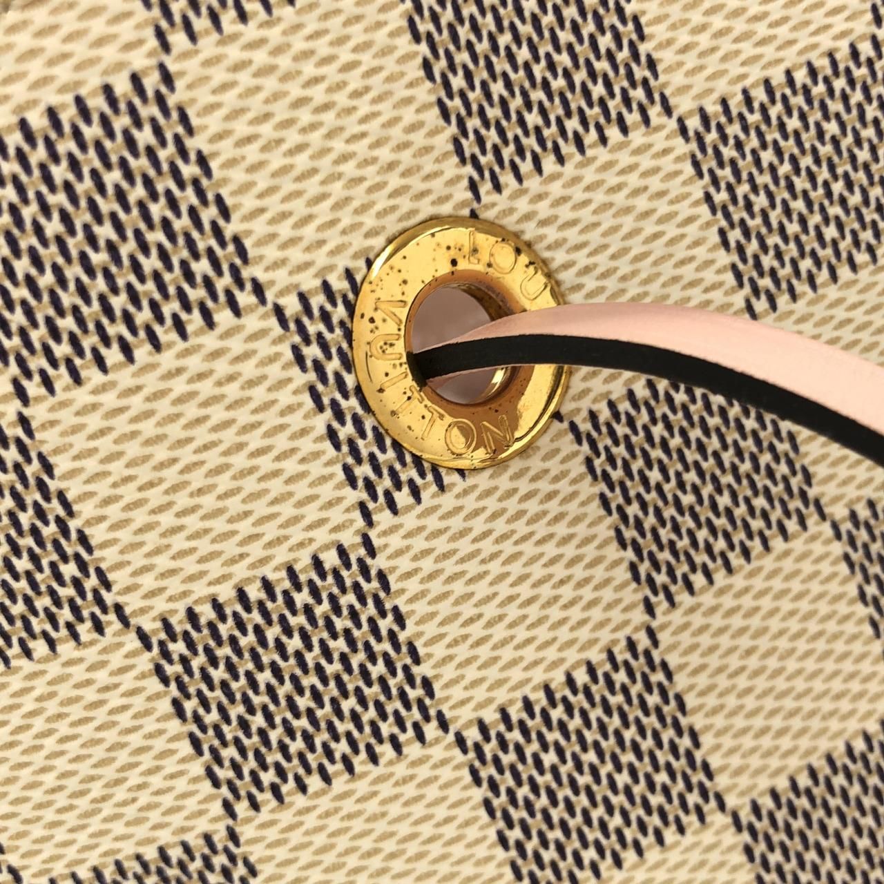 Louis Vuitton Damier Azur Neo Noe Shoulder Bag — view 6
