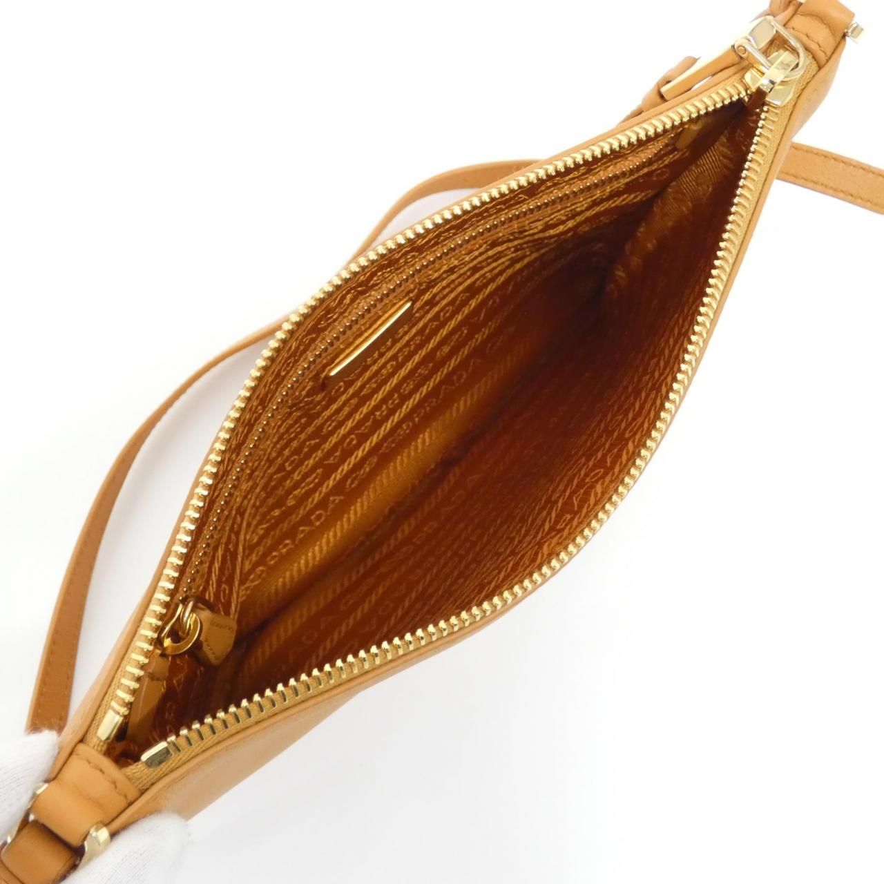 Prada Shoulder Bag Gold — view 7