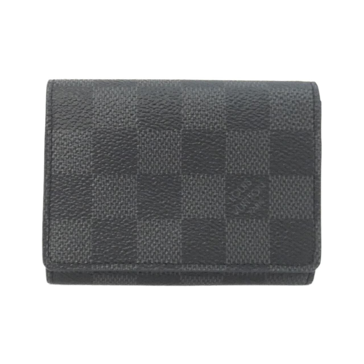 Louis Vuitton Damier Graphite Envelope Business Card Holder Case