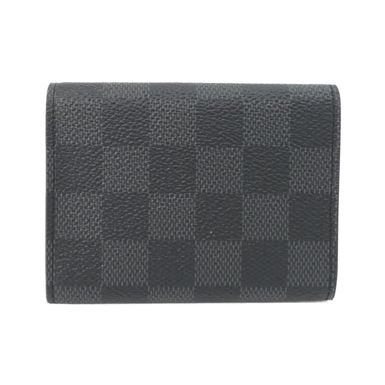 Louis Vuitton Damier Graphite Envelope Business Card Holder Case — view 2
