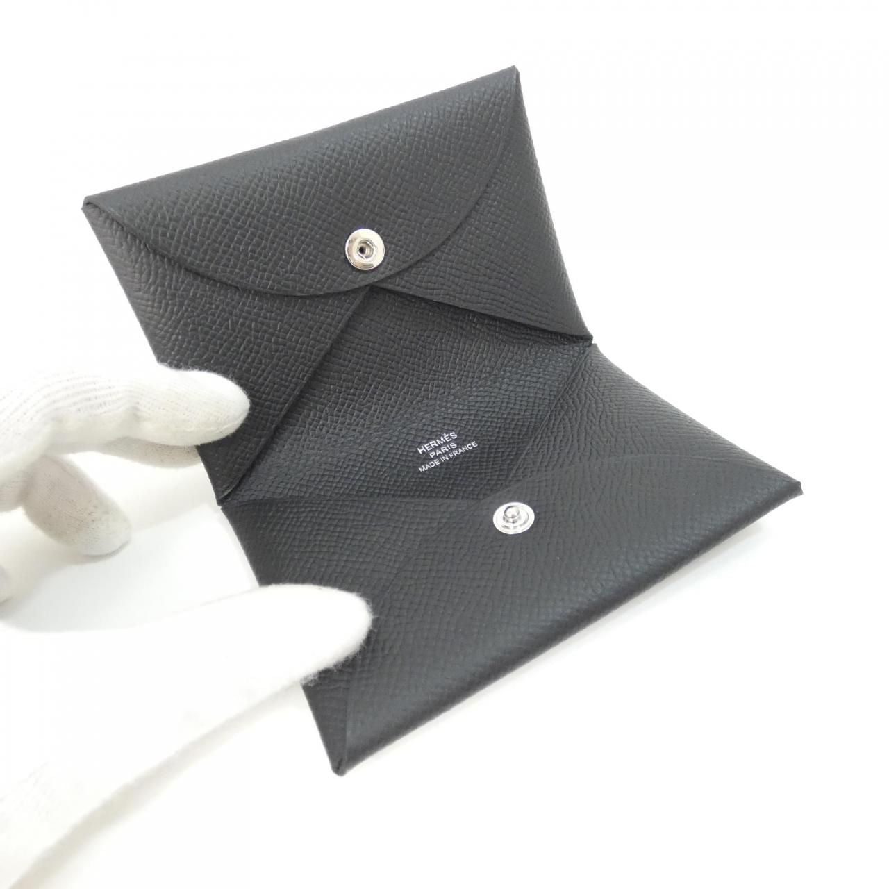 Hermes Calvi Card Case — view 2