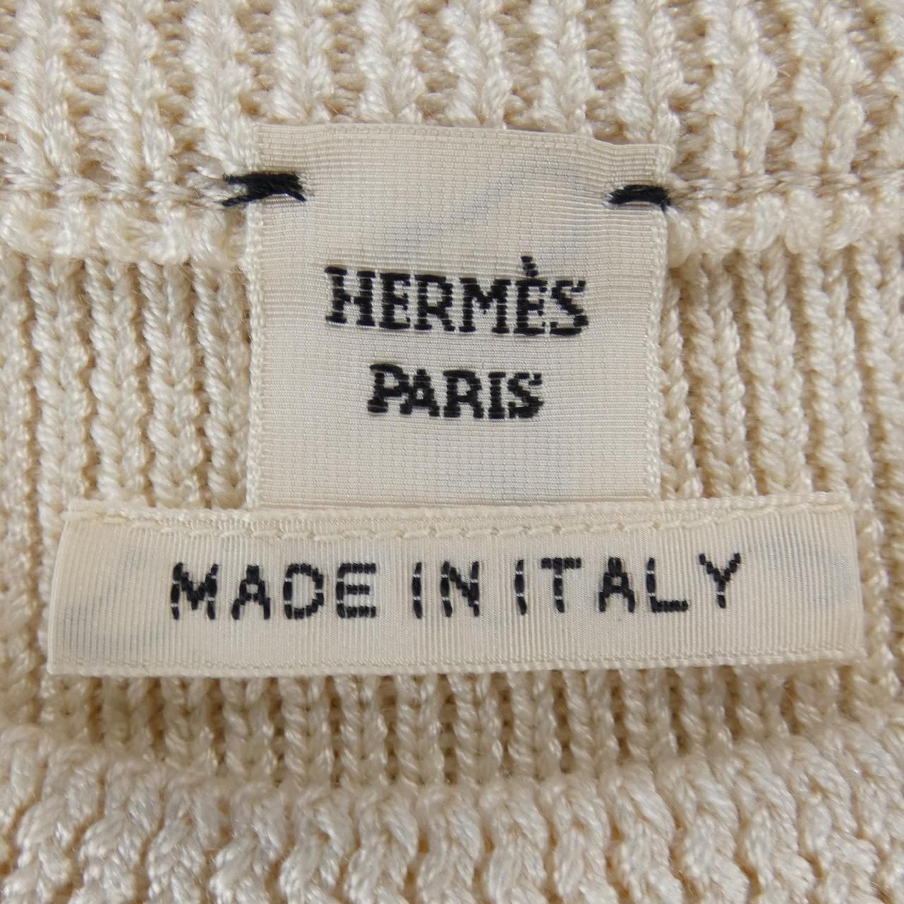 Hermes Knit Sweater White — view 4